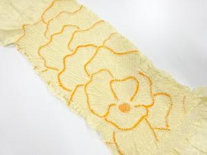 正絹　絞り　帯揚げ